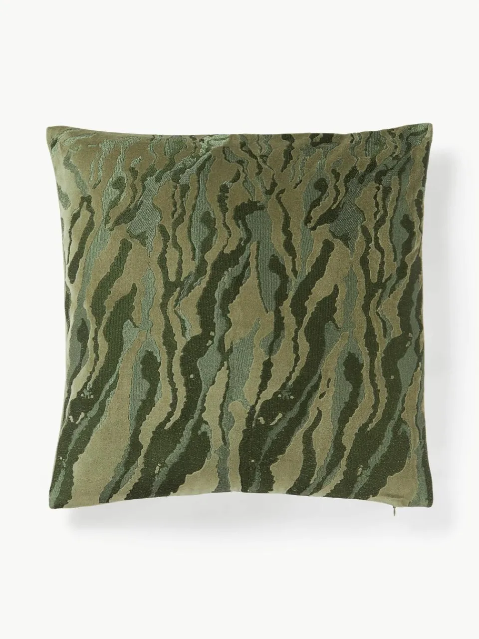 Abstract fluwelen kussenhoes Phoenix^Westwing Collection Discount