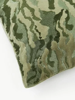 Abstract fluwelen kussenhoes Phoenix^Westwing Collection Discount