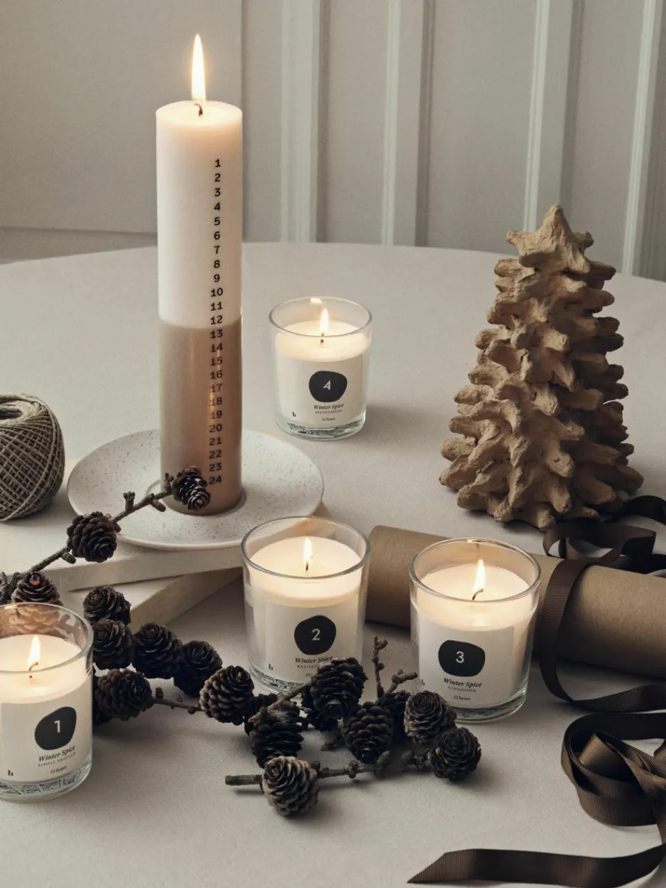 Adventskaarsen Duo^Broste Copenhagen Online