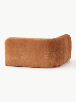 Afgeronde hoekmodule Wolke van teddy-bouclé^Westwing Collection Hot