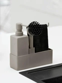Afwasmiddeldispenser met afwasborstel, set van 3^Zone Denmark Hot