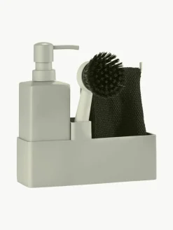 Afwasmiddeldispenser met afwasborstel, 3-delig^Zone Denmark Clearance
