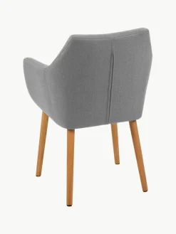 Armstoel Nora met houten poten^Westwing Discount
