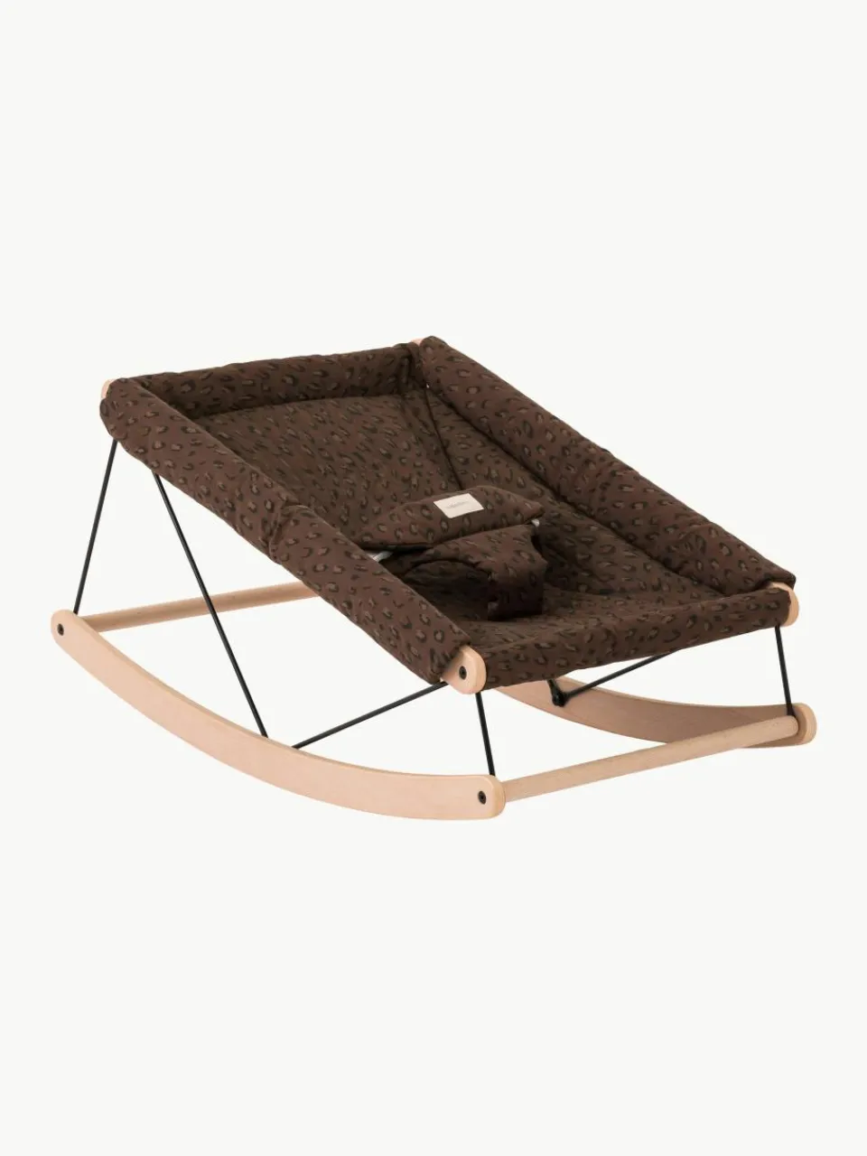 Baby wipstoel Growing Green van beukenhout^Nobodinoz Online