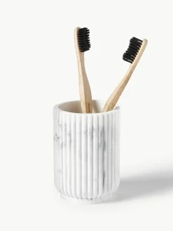 Badkameraccessoires Kacie in marmerlook, set van 3^Westwing Collection Clearance