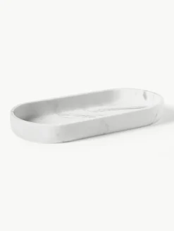 Badkameraccessoires Kyle in marmerlook, 3-delig^Westwing Collection New