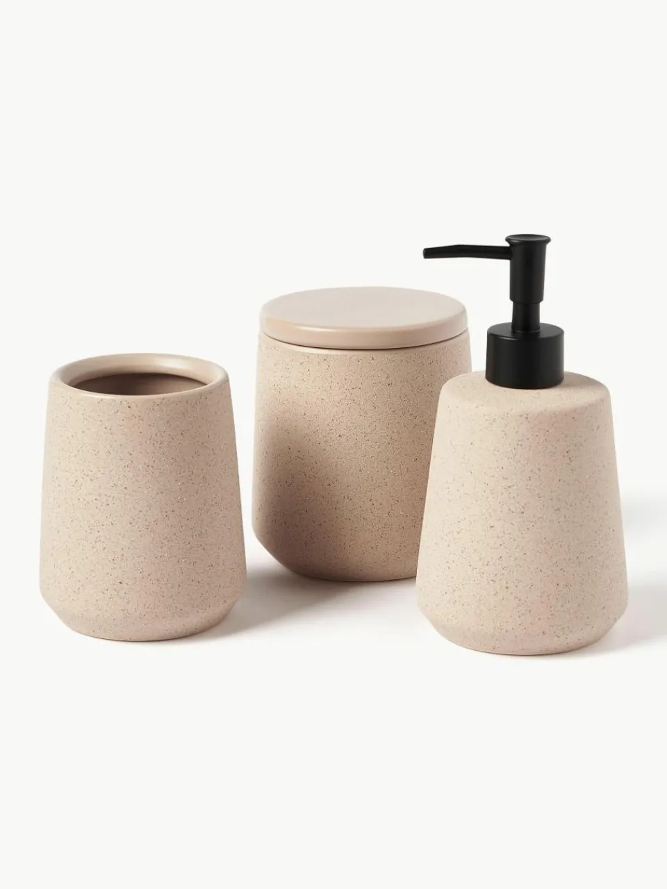 Badkameraccessoires Leibi, set van 2^Westwing Collection Sale