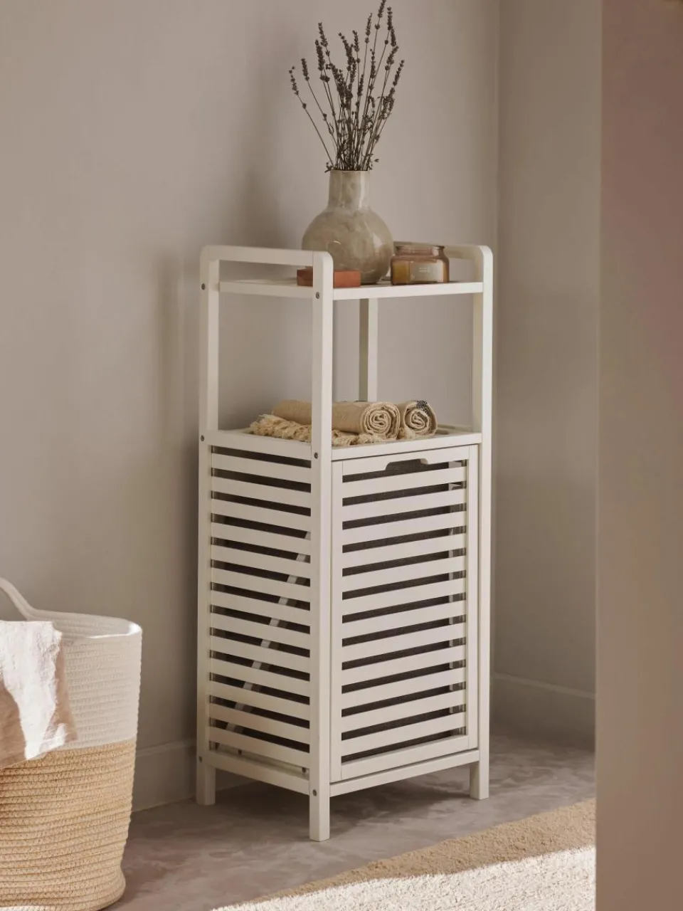Badkamerrek Kit met wasmand^Westwing Collection Hot