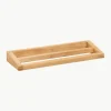 badkamerwandrek Kenta van teakhout^Westwing Outlet