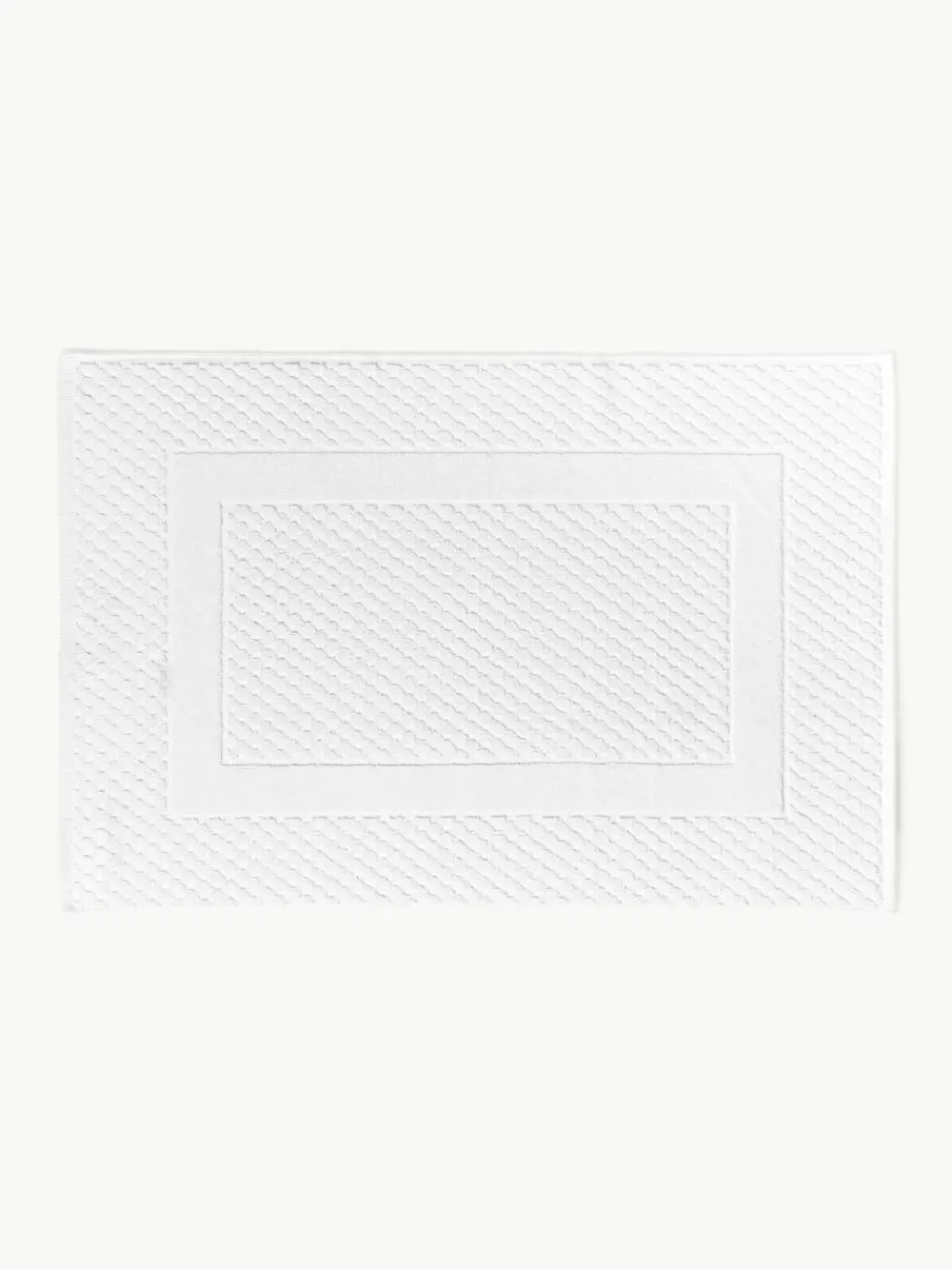 Badmat Katharina met honingraatpatroon, antislip^Westwing Collection New