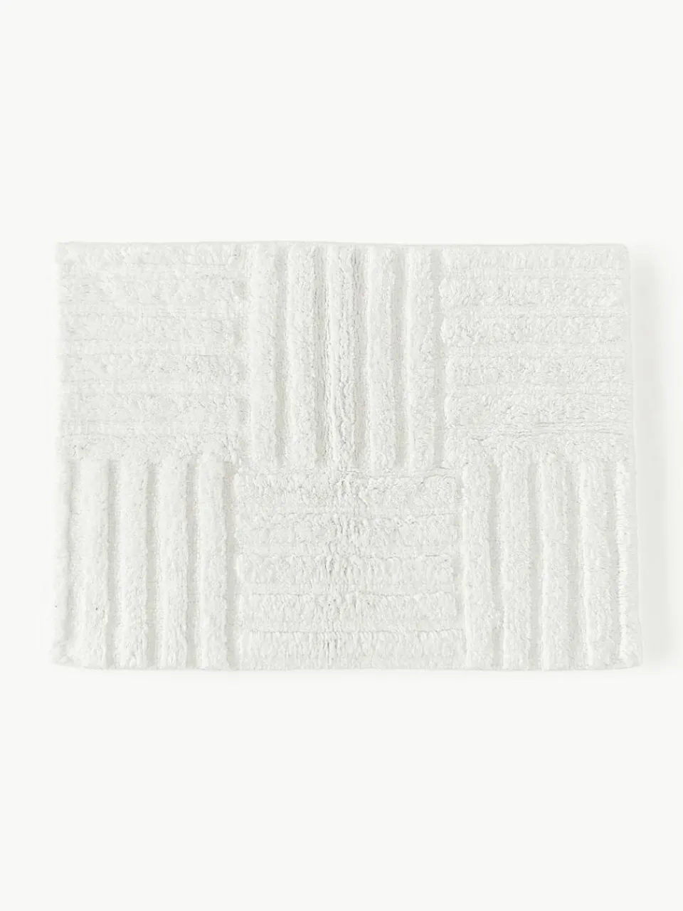 Badmat Tianna met hoog-laag structuur, antislip^Westwing Collection Online