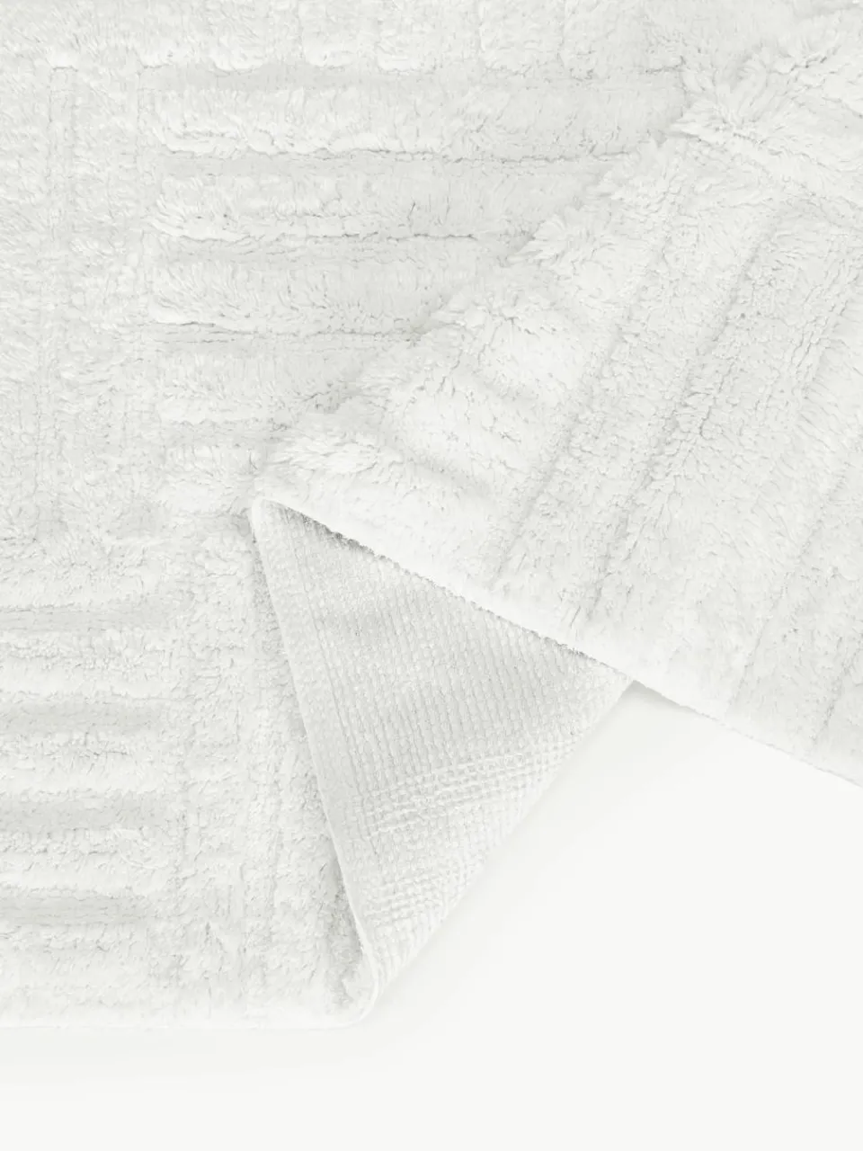 Badmat Tianna met hoog-laag structuur, antislip^Westwing Collection Online