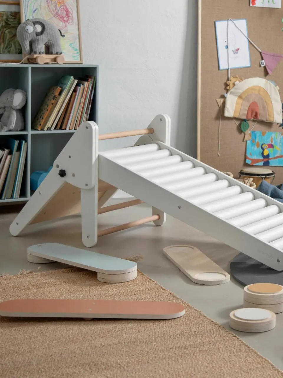 Balanceerset Woodland van hout, 13-delig^Sebra Online