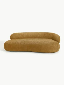 Bank Alba (3-zits) uit teddy bouclé^Westwing Collection Hot