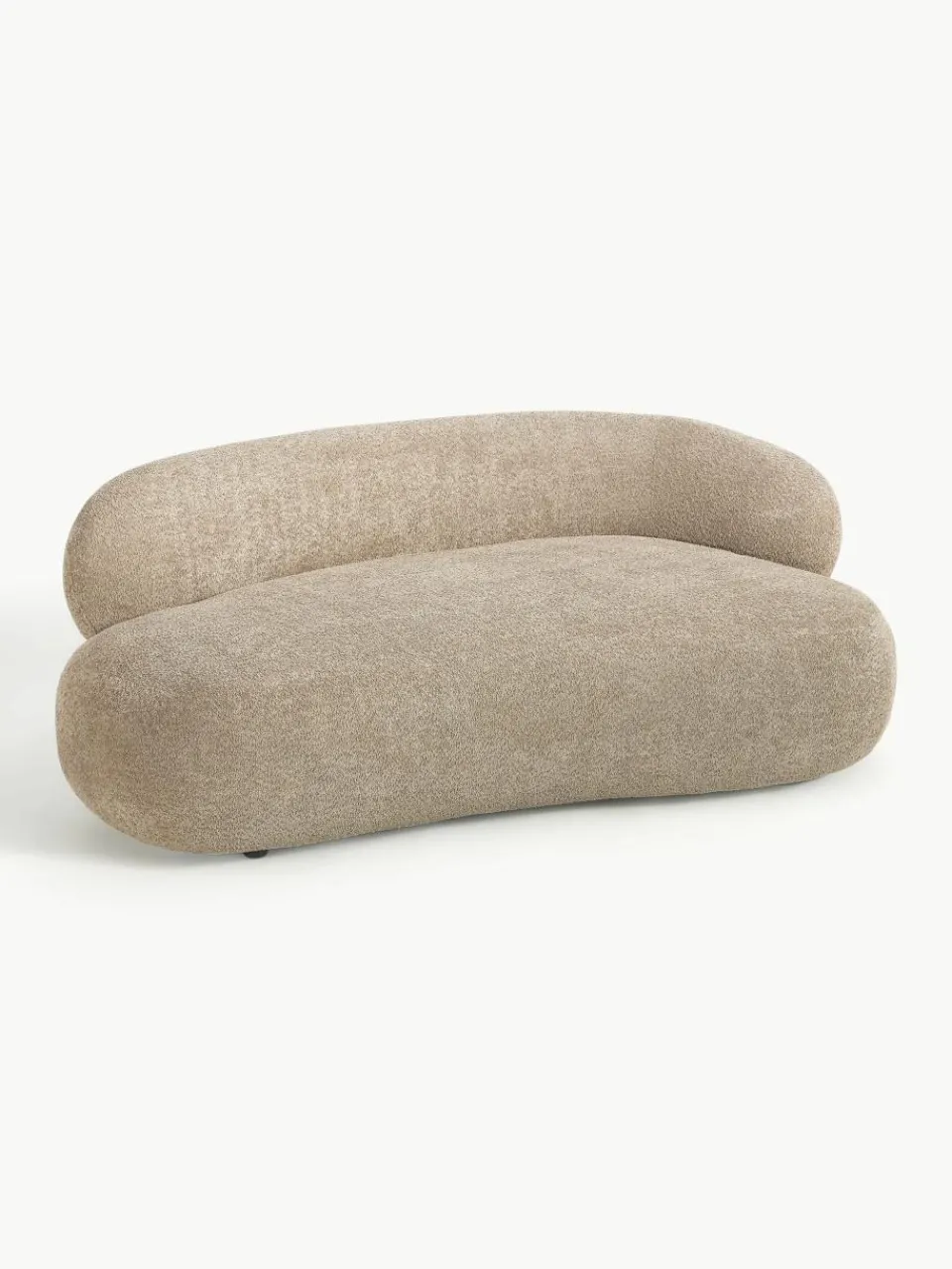 Bank Alba (2-zits) uit teddy bouclé^Westwing Collection Online