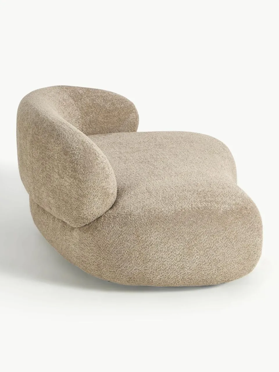 Bank Alba (2-zits) uit teddy bouclé^Westwing Collection Online