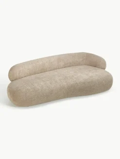 Bank Alba (3-zits) uit teddy bouclé^Westwing Collection New