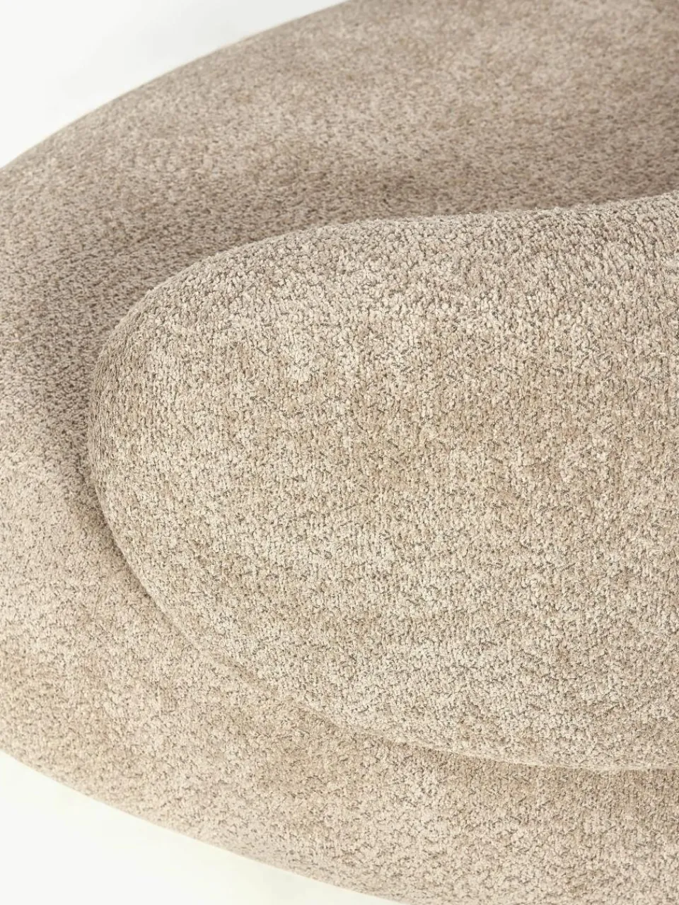 Bank Alba (3-zits) uit teddy bouclé^Westwing Collection New