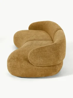 Bank Alba (4-zits) uit teddy-bouclé^Westwing Collection Discount