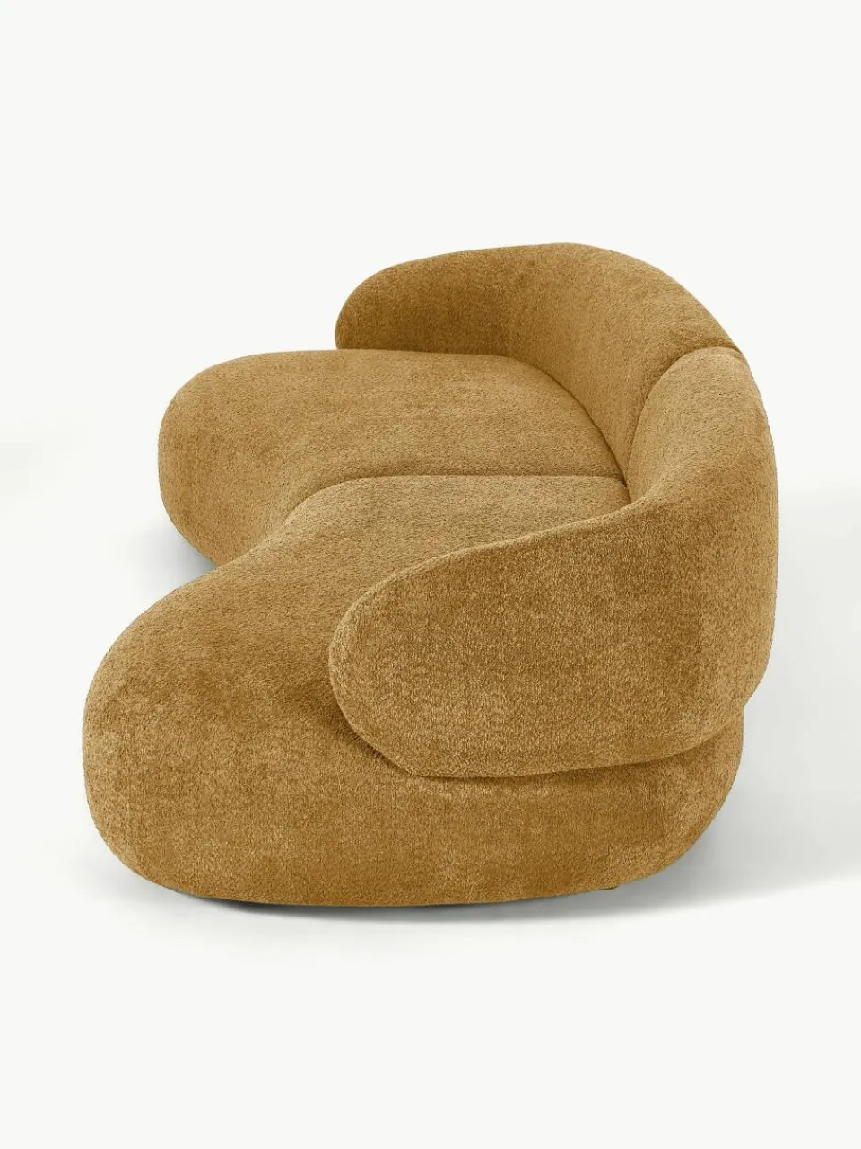Bank Alba (4-zits) uit teddy-bouclé^Westwing Collection Discount