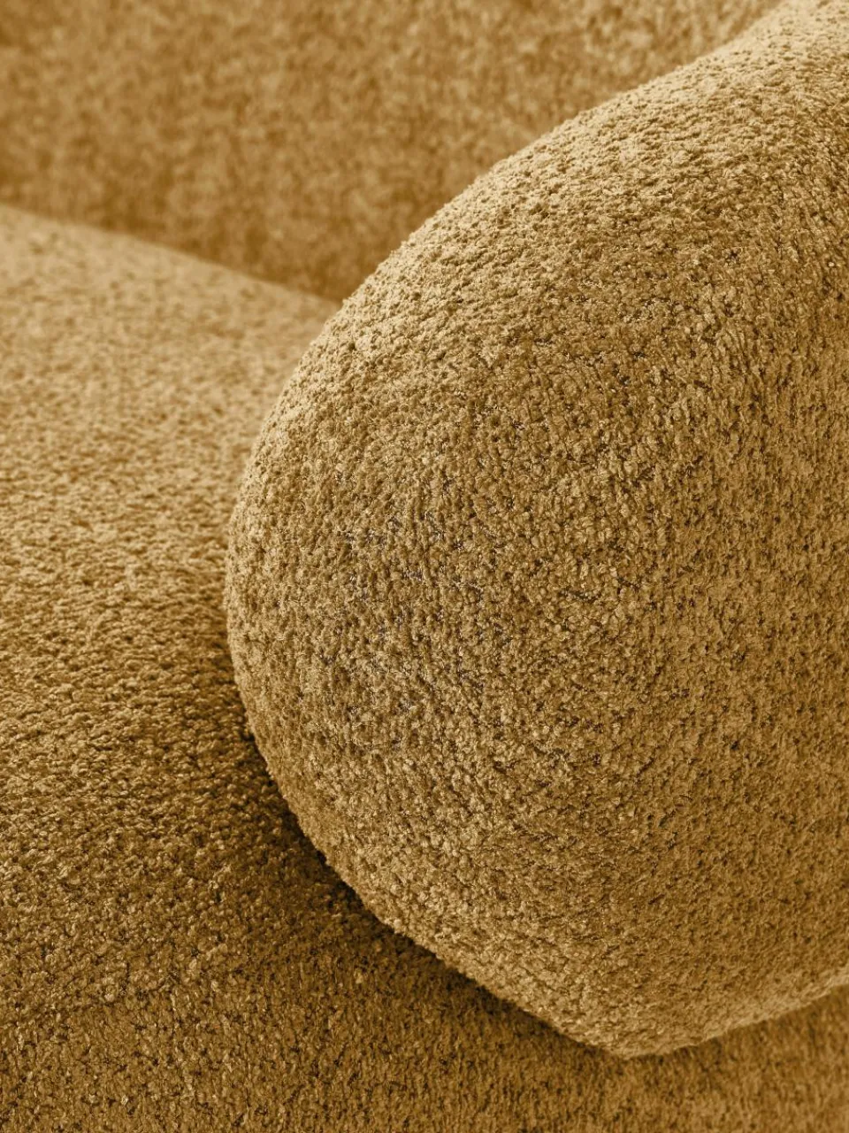 Bank Alba (4-zits) uit teddy-bouclé^Westwing Collection Discount