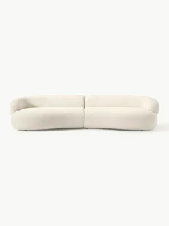 Bank Alba (4-zits) uit teddyvacht^Westwing Collection Outlet