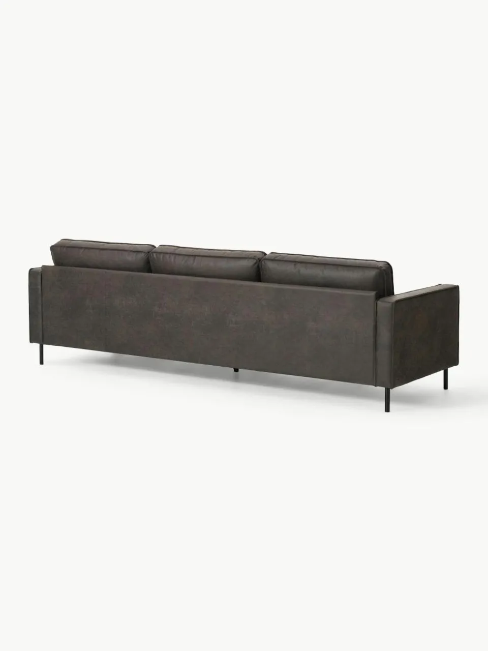 Bank Hunter (3-zits) van gerecycled leer^Westwing Collection Clearance
