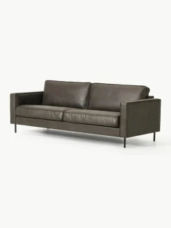 Bank Hunter (3-zits) van gerecycled leer^Westwing Collection Sale
