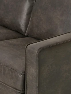 Bank Hunter (3-zits) van gerecycled leer^Westwing Collection Sale