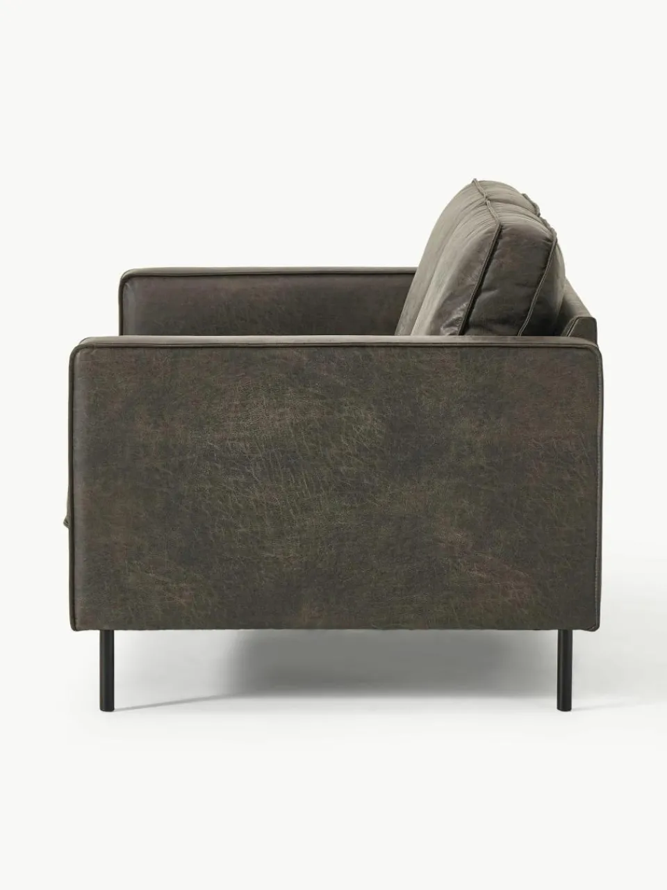Bank Hunter (2-zits) van gerecycled leer^Westwing Collection Sale