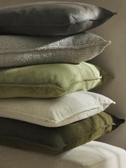 Bankkussen Lennon van gerecycled leer^Westwing Collection Outlet