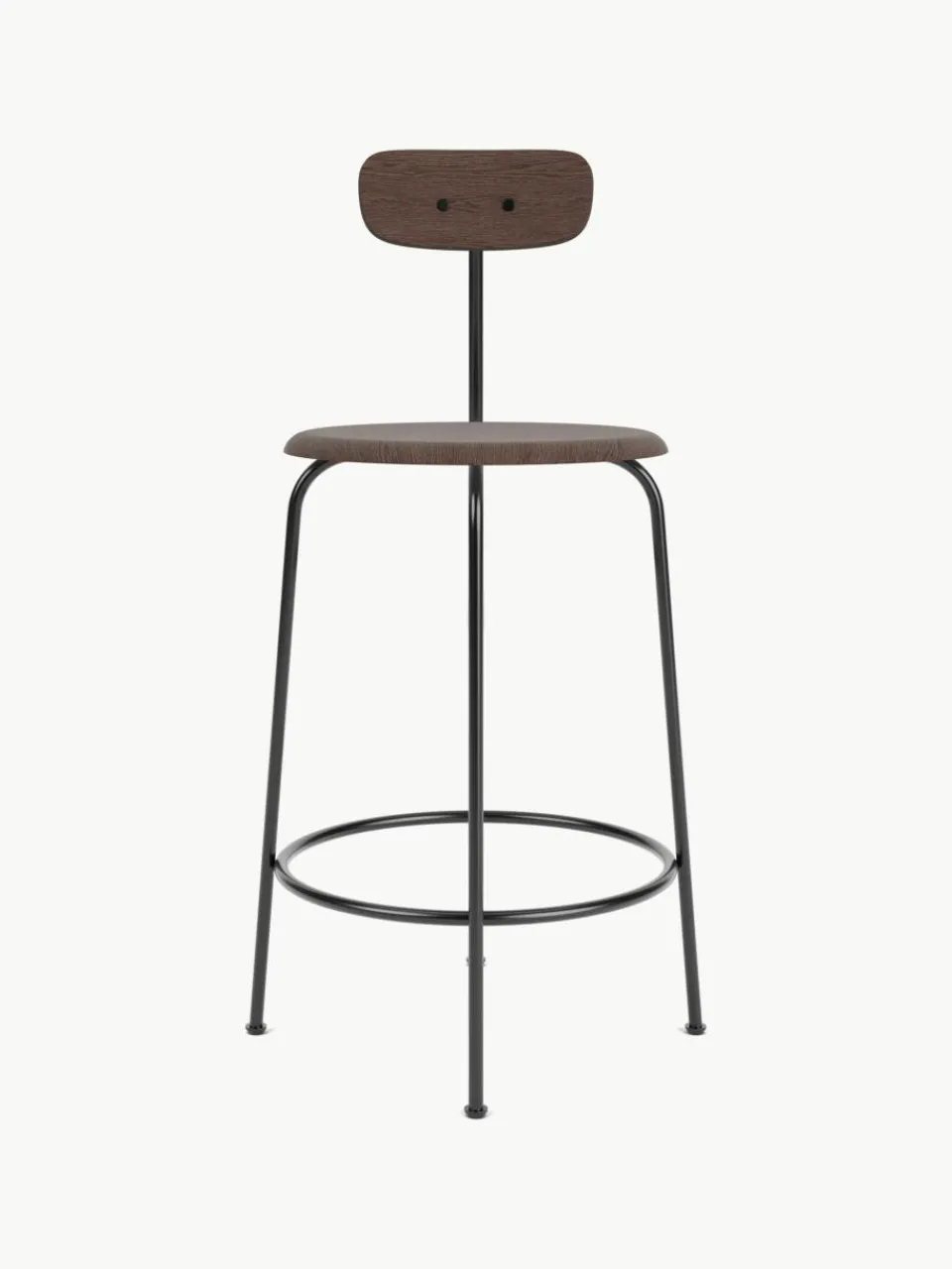 Barkruk Afteroom van metaal en hout^Audo Copenhagen Clearance