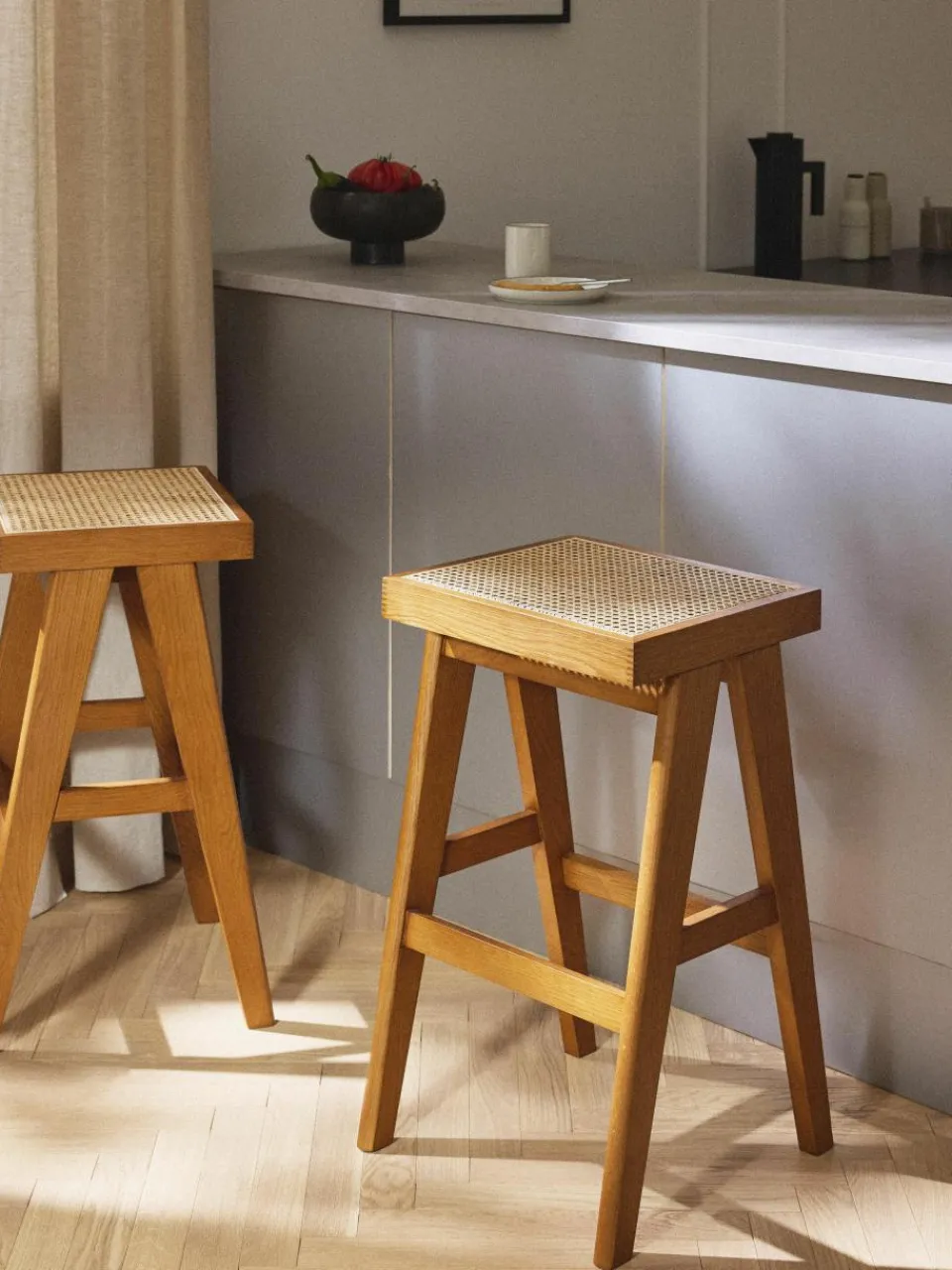 Barkruk Sissi met Weens vlechtwerk^Westwing Collection Fashion