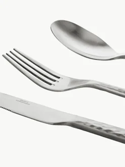 Bestekset Hune met gehamerde handvatten, 4 personen (16-delig)^Broste Copenhagen Discount