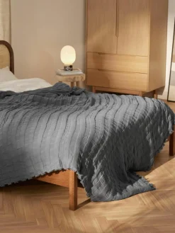 Bethany mousseline sprei met franjes^Westwing Collection Best