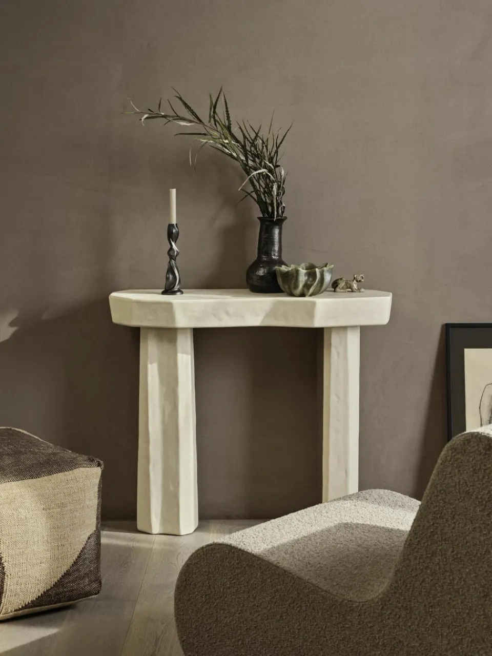Betonnen wandtafel Staffa^ferm LIVING Discount