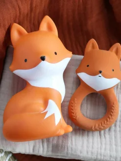 Bijtring Fox van natuurlijk rubber^A Little Lovely Company Outlet