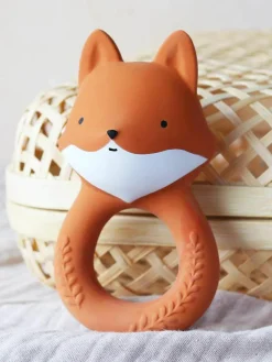 Bijtring Fox van natuurlijk rubber^A Little Lovely Company Outlet