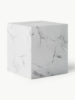 Bijzettafel Lesley met marmerlook^Westwing Collection Best