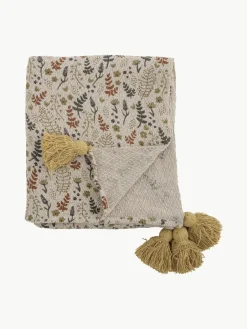 Bloemendeken Filipa met kwastjes^Bloomingville Mini Outlet