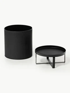 Bloempot Bau met gegroefd oppervlak, H 38 cm^ferm LIVING New