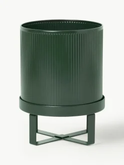 Bloempot Bau met gegroefd oppervlak, H 24 cm^ferm LIVING New