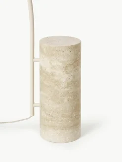 Booglamp Cora met travertijn voet^Westwing Collection Sale