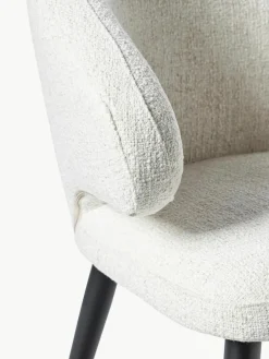 Bouclé armstoel Celia^Westwing Collection Outlet