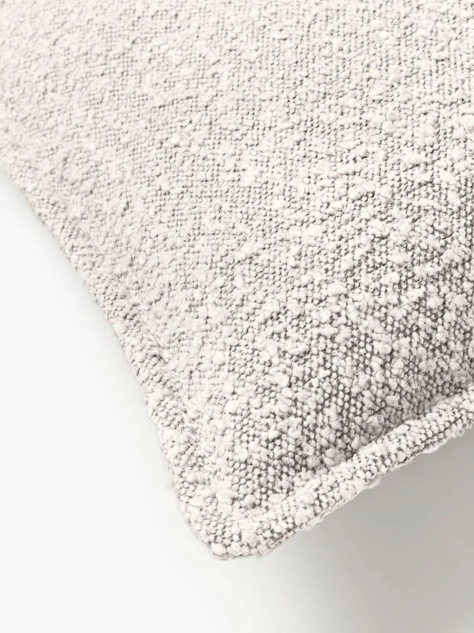 Bouclé bankkussen Lennon^Westwing Collection Clearance