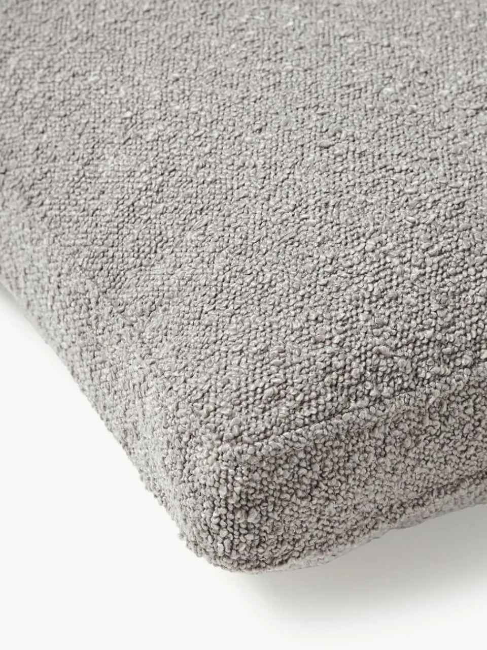 Bouclé bankkussen Tribeca^Westwing Collection New