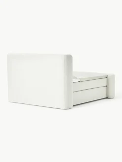 Bouclé boxspring bed Perla^Westwing Collection Online