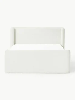 Bouclé boxspring bed Perla^Westwing Collection Online
