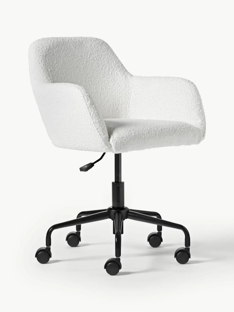 Bouclé bureaustoel Lucie^Westwing Collection Clearance