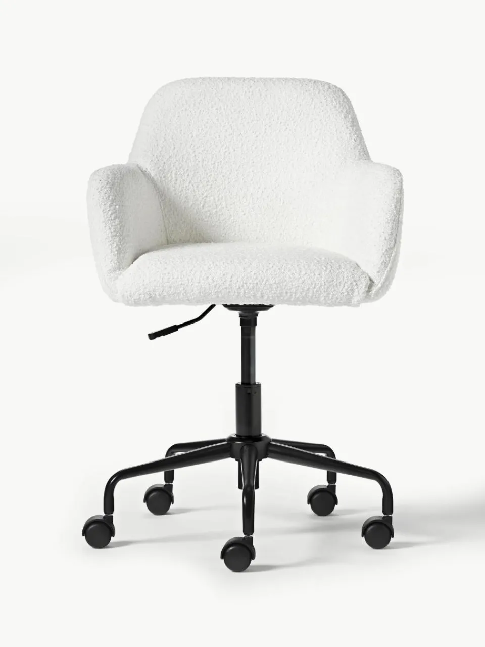 Bouclé bureaustoel Lucie^Westwing Collection Clearance